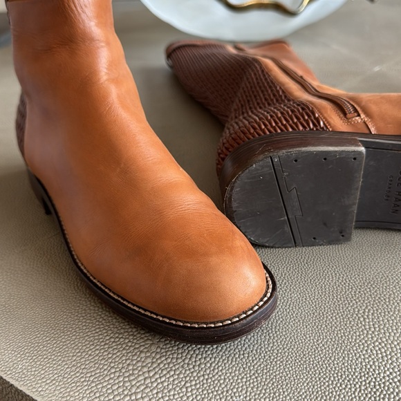 Cole Haan Brown Knee High Boots Size 10 Rounded Toe - Picture 11 of 12